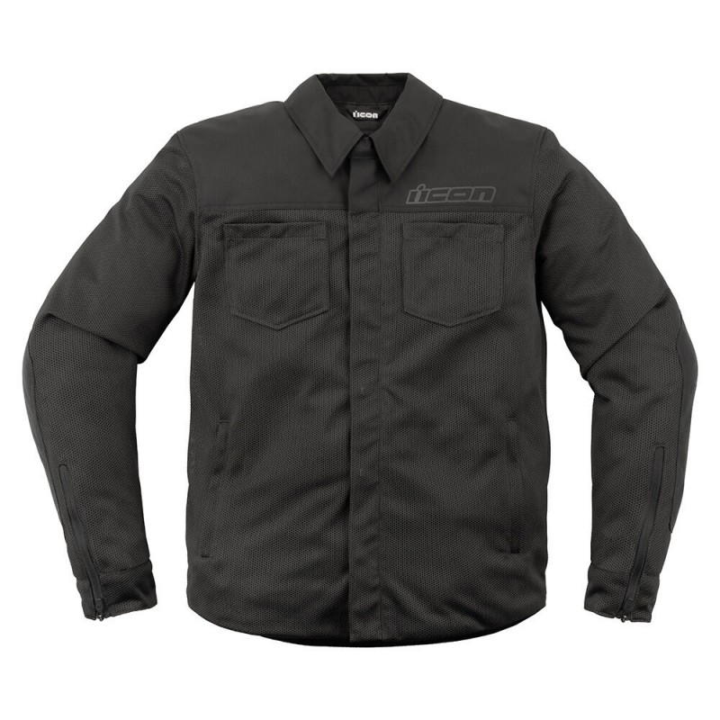 Мотосорочка Icon Upstate Mesh Black купити від 11 025 грн. в